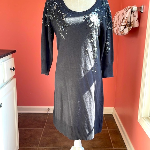 Charcoal grey color sweater dress in size M! - Picture 1 of 3